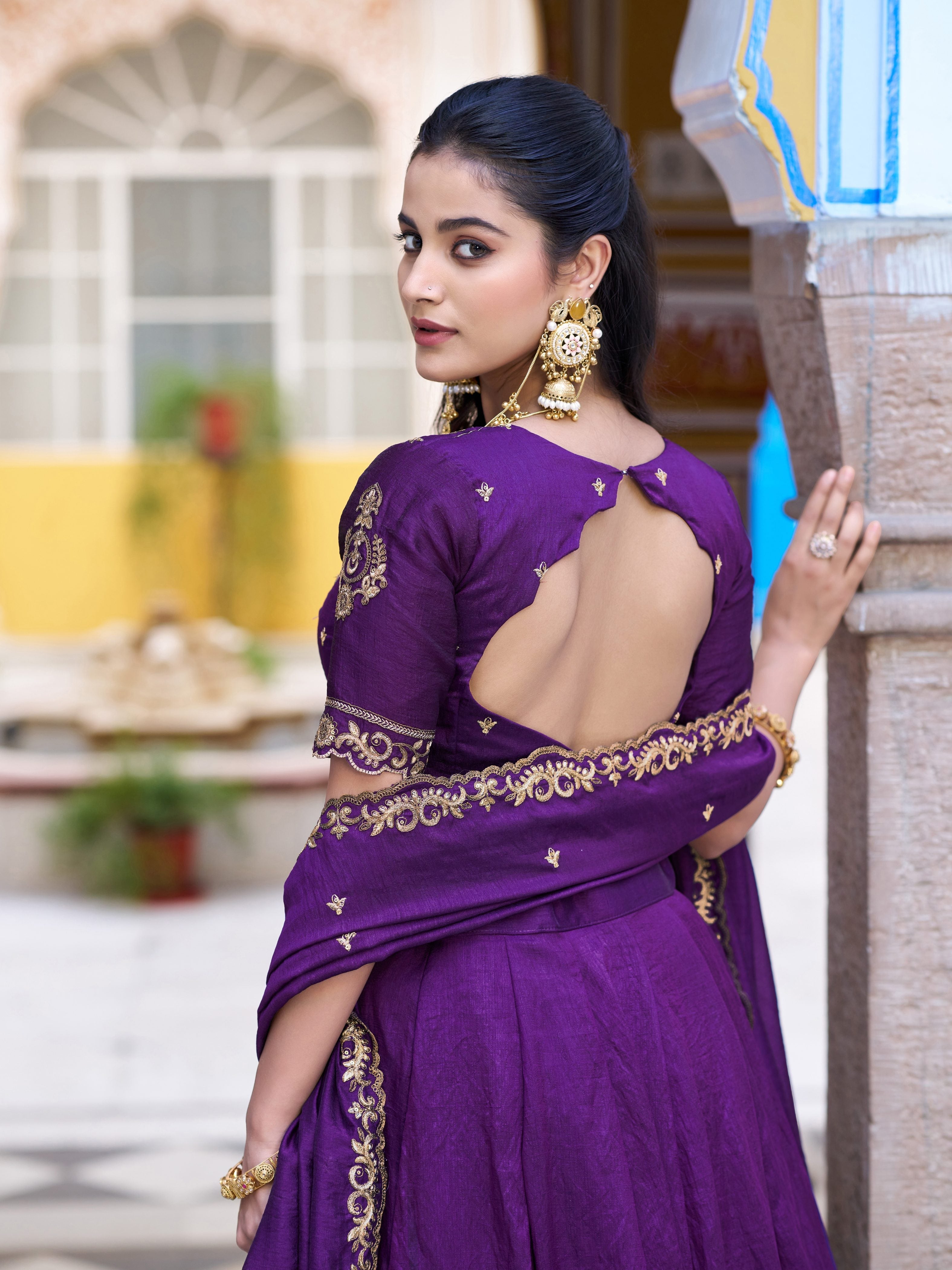 Wedding Wear Silk Lehenga Choli