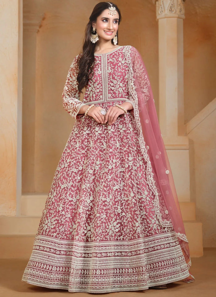 Hot Pink Anarkali Suit | Designer Ethnic Wear for Women