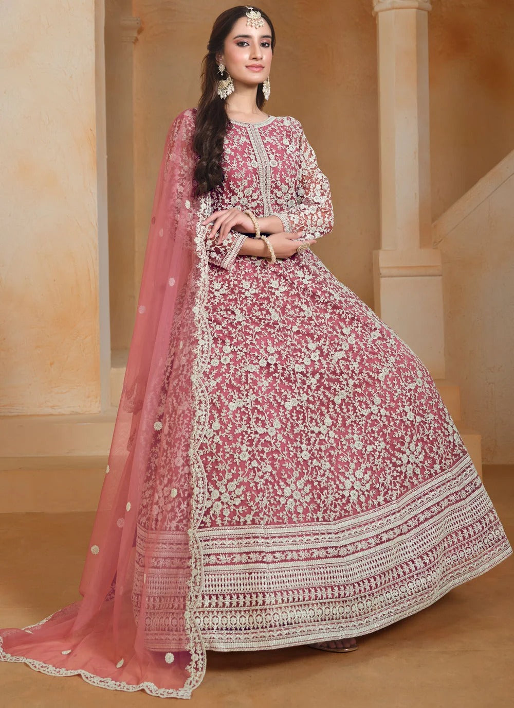 designer anarkali for wedding functions