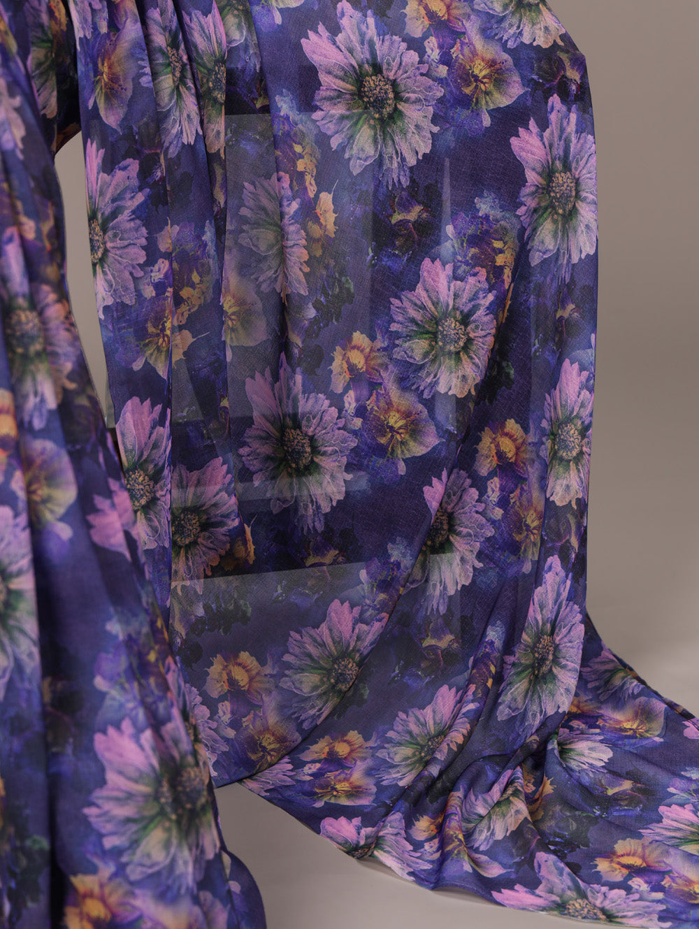 Weightless printed saree for daily wear