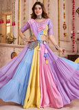 Festive Garba Outfit – Multi Color Chaniya Choli Online