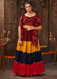 Multi Color Rayon Navratri Special Chaniya Choli For Women