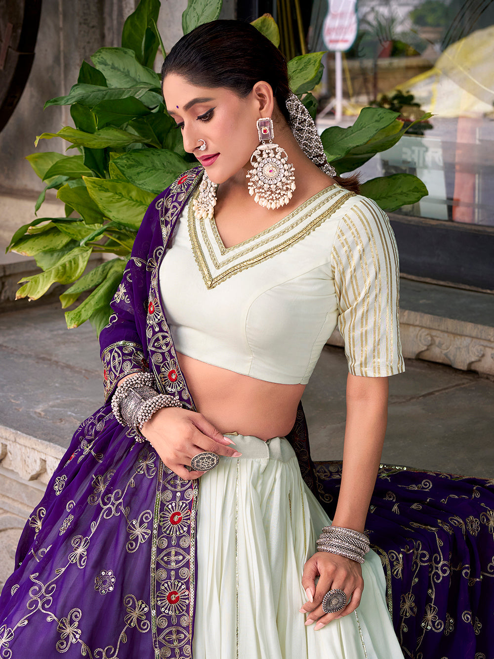 Navratri garba lehenga choli for women