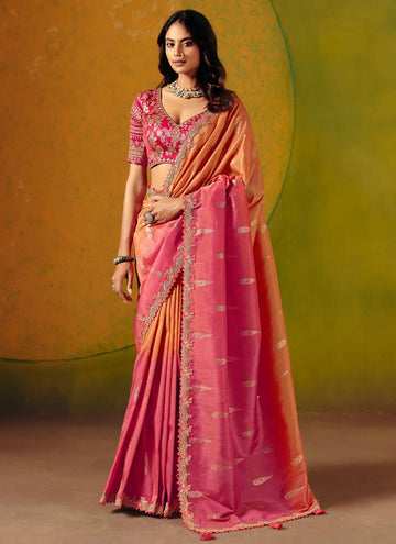 Engagement Sarees for Women – Designer, Silk & Bridal Engagement Sarees Online