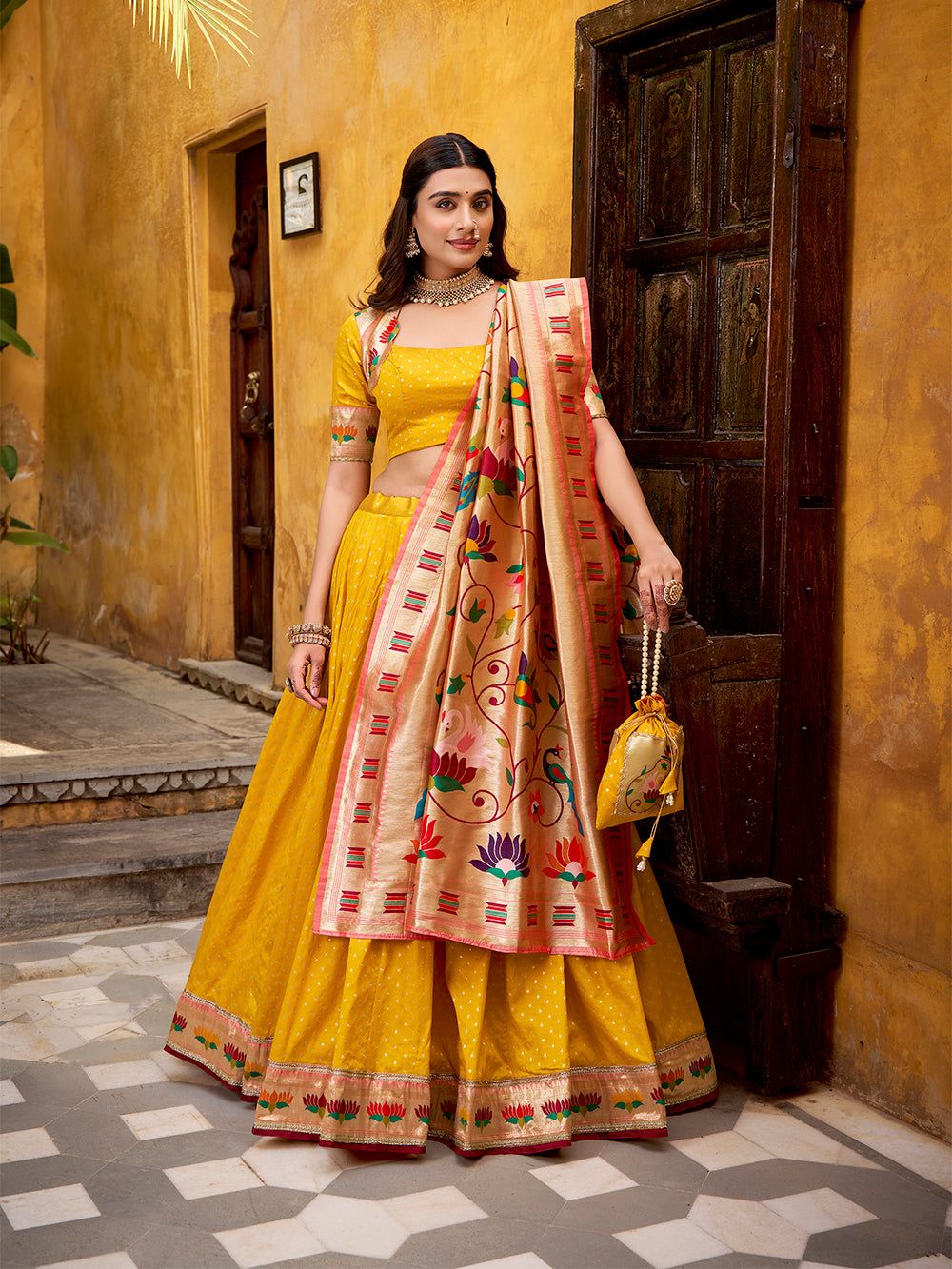 designer mango bridal lehenga choli