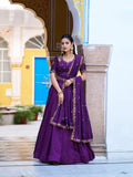 Wedding Wear Silk Lehenga Choli