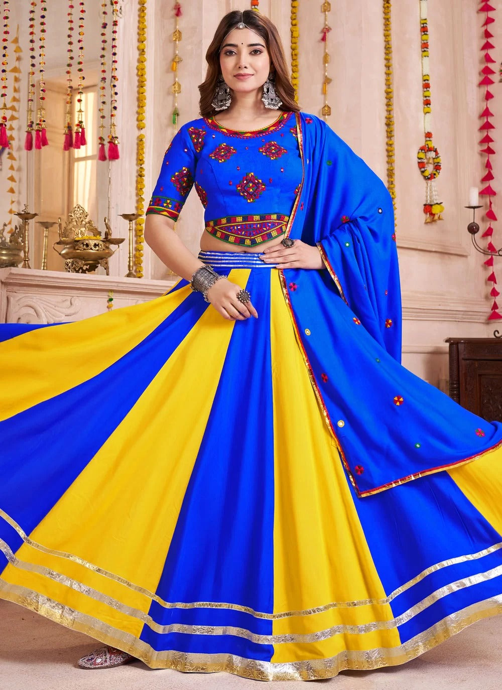 Traditional Lehenga Choli for Dandiya Night