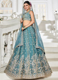tissue lehenga for bridesmaids