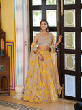 Haldi Wear Georgette Lehenga Choli