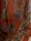Elegant crepe saree for cultural events