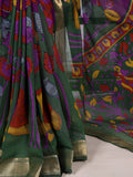 Festive wear chanderi silk saree for women