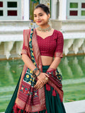 Patola print lehenga with dupatta