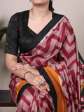 Printed silk saree for everyday wear