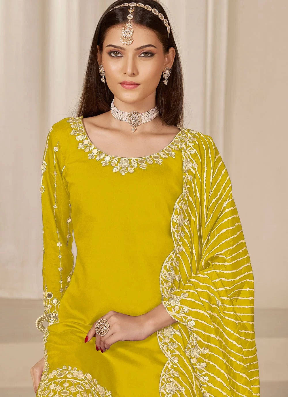 Punjabi Suit Collection | Mirror Work Suit Sets | Festive Wear Suits for Women