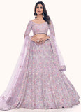 Adorable Soft Net Wedding Lehenga with Dori and Sequins Work