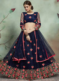 Blue Lehenga Bridal