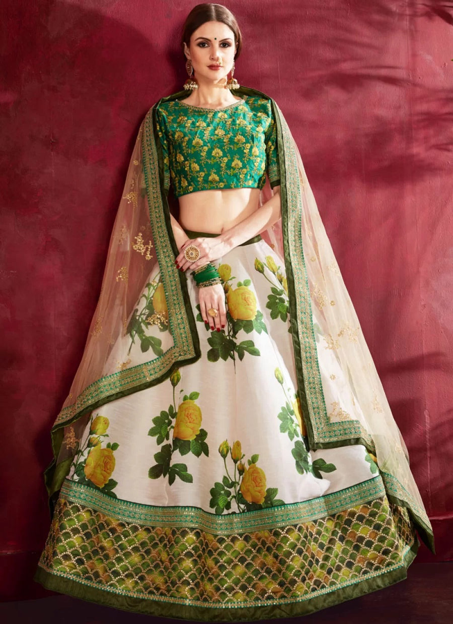 Printed Lehenga