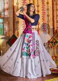 white chaniya choli for navratri 2022