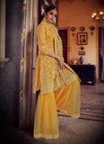 Sharara Suit in Yellow