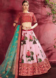 Floral Print Lehenga