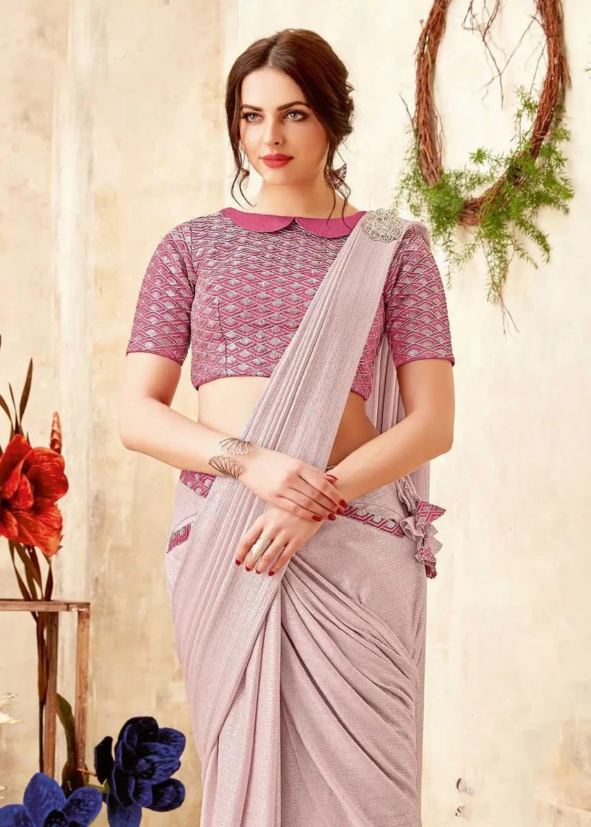 Party Wear Saree For Unmarried Girl