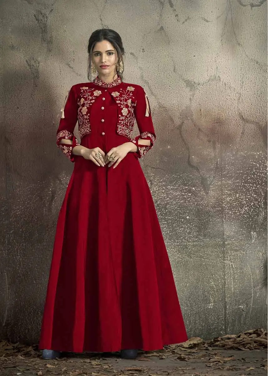 Party Wear Gown Ladies