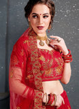 Bridal Lehenga In Red