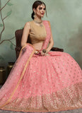 Pink Lehenga For Bride